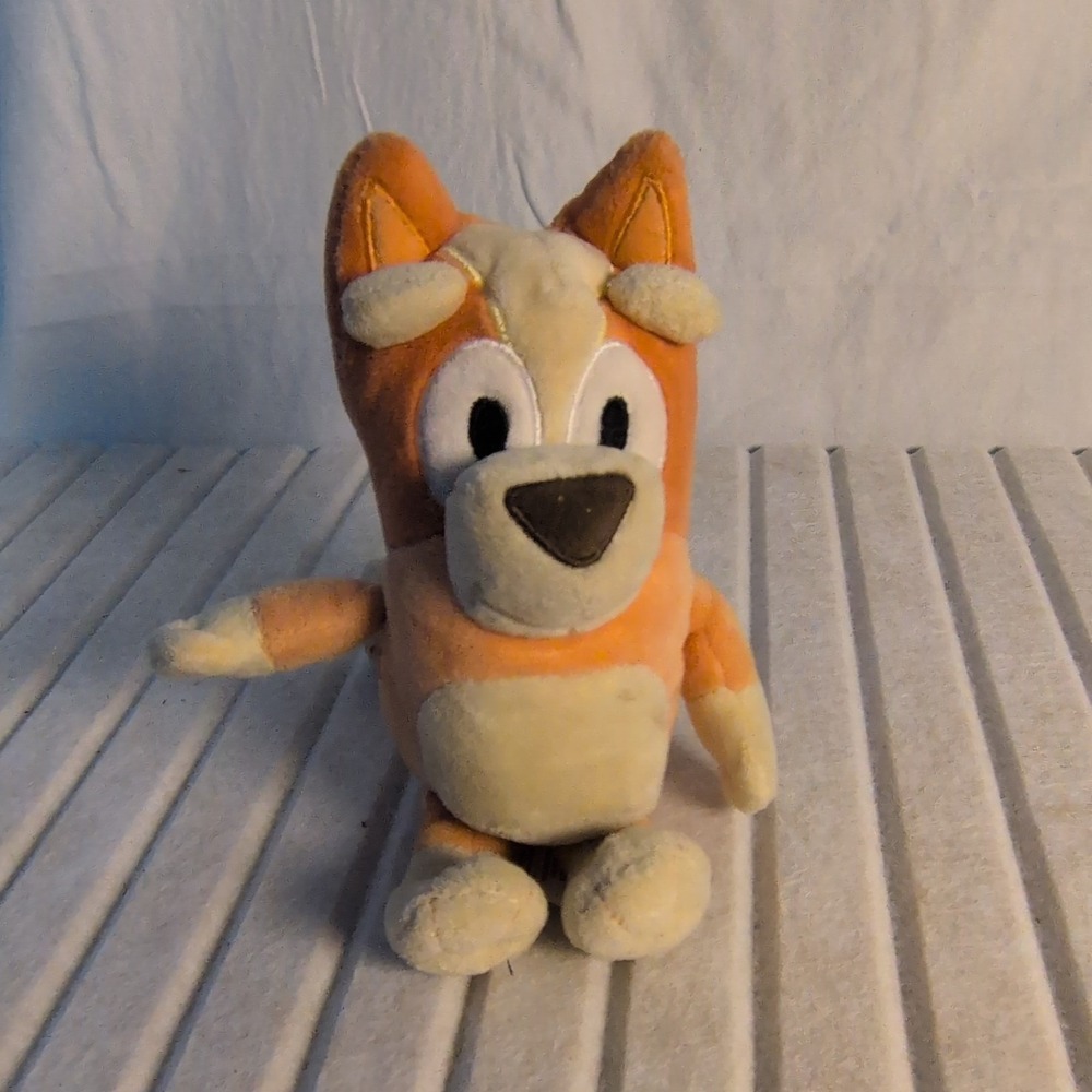 Bluey Bandit‎ Plush Stuffed Animal Orange Cream 6 in